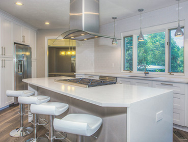 White Quartz Worktop in Armagh City